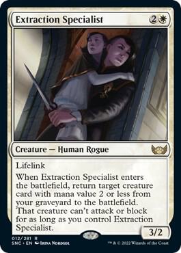 Extraction Specialist - Streets of New Capenna Magic: The Gathering trading card