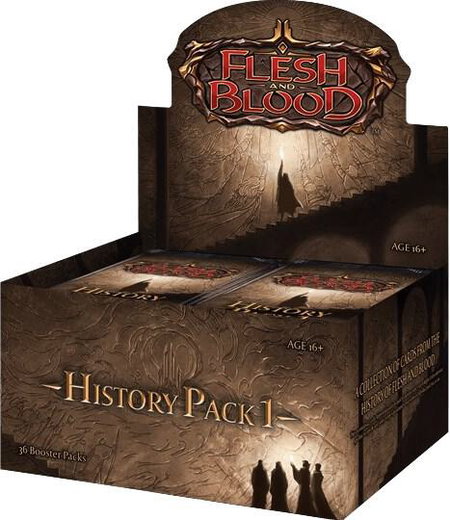 History Pack Vol.1 Booster Box trading card from History Pack Vol.1 History Pack Vol.1 Booster Box - History Pack Vol.1 Flesh and Blood trading card