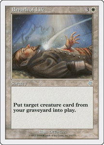 Breath of Life - Starter 1999 (S99) #10 - Uncommon Magic: The Gathering Trading Card