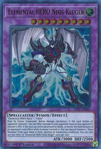 Elemental HERO Neos Kluger - Ghosts From the Past: The 2nd Haunting (GFP2) #GFP2-EN003 - Ultra Rare YuGiOh Trading Card