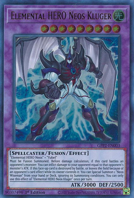 Elemental HERO Neos Kluger - Ghosts From the Past: The 2nd Haunting YuGiOh trading card