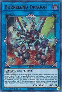 Borrelend Dragon - Ghosts From the Past: The 2nd Haunting (GFP2) #GFP2-EN006 - Ultra Rare YuGiOh Trading Card