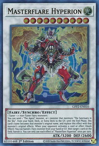 Masterflare Hyperion - Ghosts From the Past: The 2nd Haunting (GFP2) #GFP2-EN010 - Ultra Rare YuGiOh Trading Card