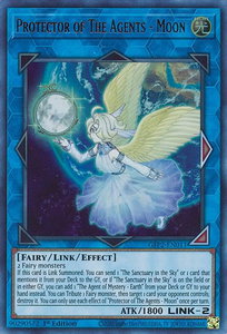 Protector of The Agents - Moon - Ghosts From the Past: The 2nd Haunting (GFP2) #GFP2-EN011 - Ultra Rare YuGiOh Trading Card