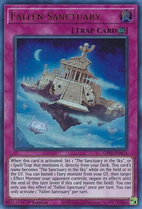 Fallen Sanctuary - Ghosts From the Past: The 2nd Haunting (GFP2) #GFP2-EN014 - Ultra Rare YuGiOh Trading Card