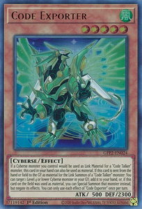 Code Exporter - Ghosts From the Past: The 2nd Haunting (GFP2) #GFP2-EN024 - Ultra Rare YuGiOh Trading Card