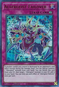 Altergeist Failover - Ghosts From the Past: The 2nd Haunting (GFP2) #GFP2-EN027 - Ultra Rare YuGiOh Trading Card