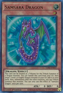 Samsara Dragon - Ghosts From the Past: The 2nd Haunting (GFP2) #GFP2-EN037 - Ultra Rare YuGiOh Trading Card