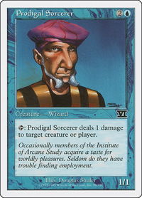 Prodigal Sorcerer - Classic Sixth Edition (6ED) #88 - Common Magic: The Gathering Trading Card
