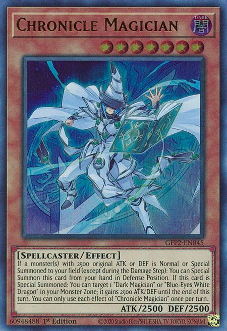Chronicle Magician - Ghosts From the Past: The 2nd Haunting YuGiOh trading card