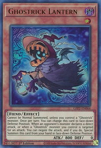 Ghostrick Lantern - Ghosts From the Past: The 2nd Haunting (GFP2) #GFP2-EN064 - Ultra Rare YuGiOh Trading Card