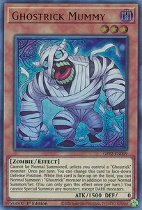 Ghostrick Mummy - Ghosts From the Past: The 2nd Haunting (GFP2) #GFP2-EN069 - Ultra Rare YuGiOh Trading Card