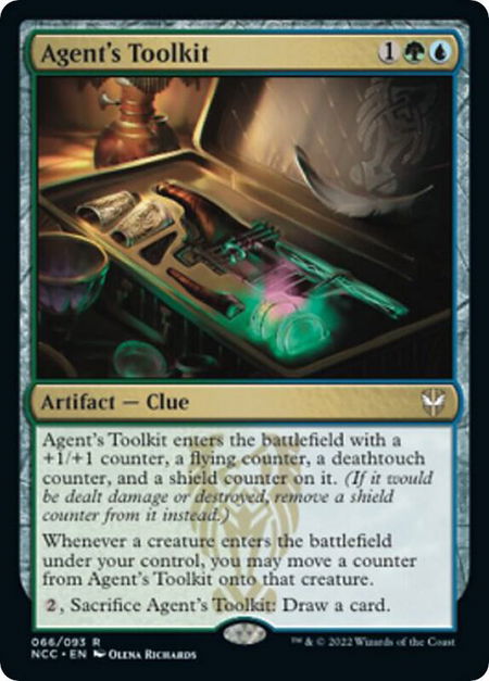 Agent's Toolkit - Commander: Streets of New Capenna Magic: The Gathering trading card