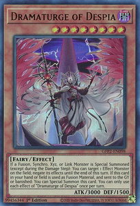 Dramaturge of Despia - Ghosts From the Past: The 2nd Haunting (GFP2) #GFP2-EN098 - Ultra Rare YuGiOh Trading Card