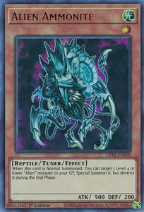 Alien Ammonite - Ghosts From the Past: The 2nd Haunting (GFP2) #GFP2-EN100 - Ultra Rare YuGiOh Trading Card