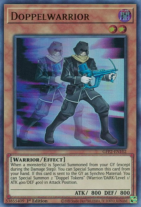 Doppelwarrior - Ghosts From the Past: The 2nd Haunting YuGiOh trading card