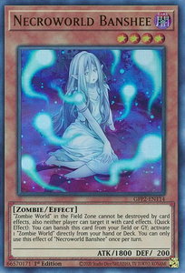 Necroworld Banshee - Ghosts From the Past: The 2nd Haunting (GFP2) #GFP2-EN114 - Ultra Rare YuGiOh Trading Card