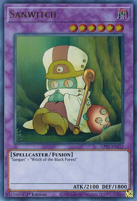 Sanwitch - Ghosts From the Past: The 2nd Haunting YuGiOh trading card