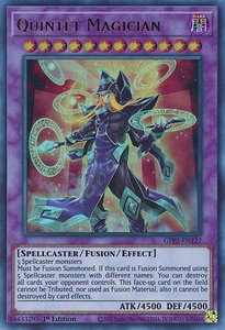 Quintet Magician - Ghosts From the Past: The 2nd Haunting (GFP2) #GFP2-EN127 - Ultra Rare YuGiOh Trading Card