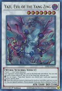 Yazi, Evil of the Yang Zing - Ghosts From the Past: The 2nd Haunting (GFP2) #GFP2-EN131 - Ultra Rare YuGiOh Trading Card