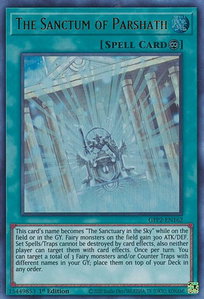 The Sanctum of Parshath - Ghosts From the Past: The 2nd Haunting (GFP2) #GFP2-EN162 - Ultra Rare YuGiOh Trading Card