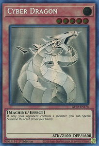 Cyber Dragon (Ghost Rare) - Ghosts From the Past: The 2nd Haunting (GFP2) #GFP2-EN178 - Ghost Rare YuGiOh Trading Card