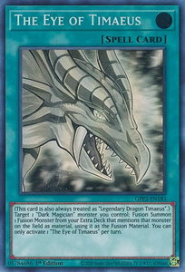 The Eye of Timaeus (Ghost Rare) - Ghosts From the Past: The 2nd Haunting (GFP2) #GFP2-EN183 - Ghost Rare YuGiOh Trading Card