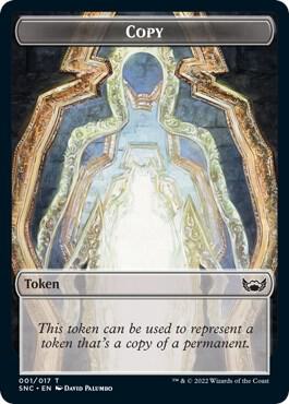 Copy Token - Streets of New Capenna Magic: The Gathering trading card