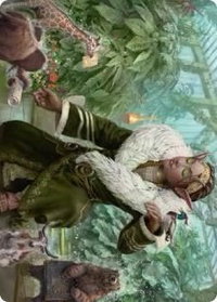 Rumor Gatherer Art Card - Art Series: Streets of New Capenna (ASSNC) #7 - Special Magic: The Gathering Trading Card