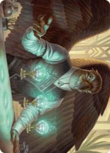 Speakeasy Server Art Card trading card from Art Series: Streets of New Capenna Speakeasy Server Art Card - Art Series: Streets of New Capenna Magic: The Gathering trading card