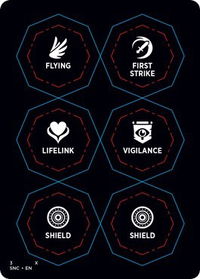 Punch Card Token (3 // 4) - Streets of New Capenna (SNC) #3 // 4 - Token Magic: The Gathering Trading Card