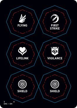 Punch Card Token (3 // 4) - Streets of New Capenna Magic: The Gathering trading card