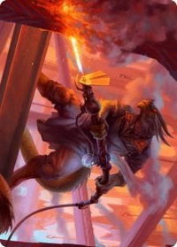Plasma Jockey Art Card - Art Series: Streets of New Capenna (ASSNC) #19 - Special Magic: The Gathering Trading Card