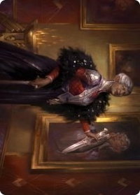 Evelyn, the Covetous Art Card - Art Series: Streets of New Capenna (ASSNC) #24 - Special Magic: The Gathering Trading Card