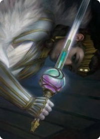 Luxior, Giada's Gift Art Card - Art Series: Streets of New Capenna (ASSNC) #34 - Special Magic: The Gathering Trading Card