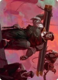 The Beamtown Bullies Art Card - Art Series: Streets of New Capenna (ASSNC) #39 - Special Magic: The Gathering Trading Card