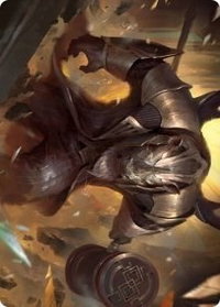 Perrie, the Pulverizer Art Card - Art Series: Streets of New Capenna (ASSNC) #43 - Special Magic: The Gathering Trading Card