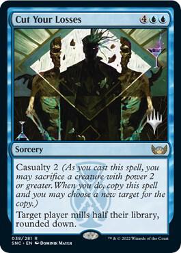 Cut Your Losses - Promo Pack: Streets of New Capenna Magic: The Gathering trading card