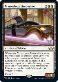 Mysterious Limousine - Promo Pack: Streets of New Capenna (PPSNC) #22p - Rare Magic: The Gathering Trading Card