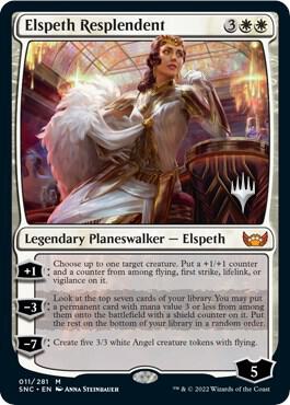 Elspeth Resplendent - Promo Pack: Streets of New Capenna Magic: The Gathering trading card