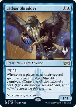 Ledger Shredder - Promo Pack: Streets of New Capenna Magic: The Gathering trading card