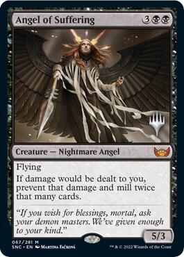 Angel of Suffering - Promo Pack: Streets of New Capenna Magic: The Gathering trading card