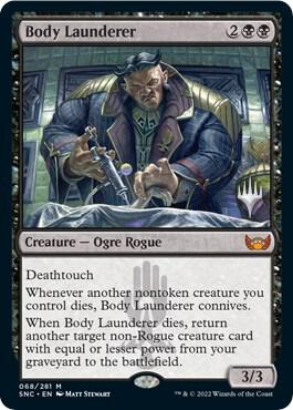 Body Launderer - Promo Pack: Streets of New Capenna Magic: The Gathering trading card