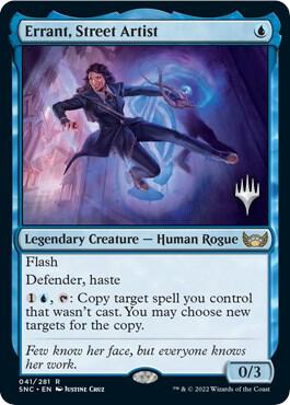Errant, Street Artist - Promo Pack: Streets of New Capenna Magic: The Gathering trading card