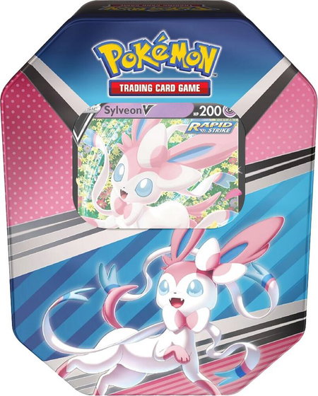 V Heroes Tin [Sylveon V] (International Version) - Miscellaneous Cards & Products Pokémon trading card