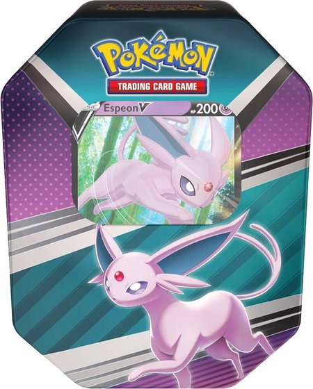V Heroes Tin [Espeon V] (International Version) - Miscellaneous Cards & Products Pokémon trading card