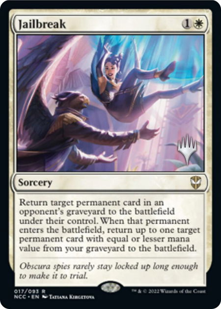 Jailbreak - Promo Pack: Streets of New Capenna Magic: The Gathering trading card