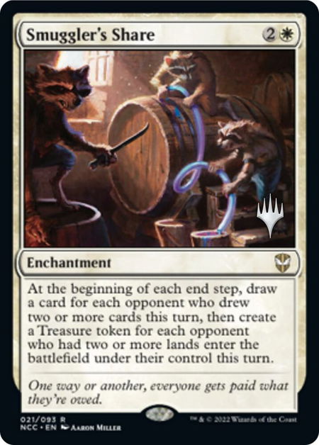 Smuggler's Share - Promo Pack: Streets of New Capenna Magic: The Gathering trading card