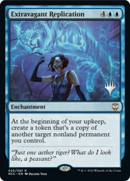 Extravagant Replication - Promo Pack: Streets of New Capenna Magic: The Gathering trading card