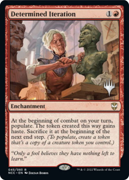 Determined Iteration - Promo Pack: Streets of New Capenna Magic: The Gathering trading card